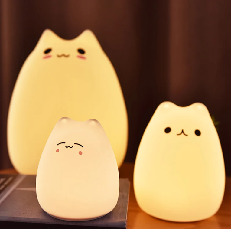 Silicone Cat Lamp